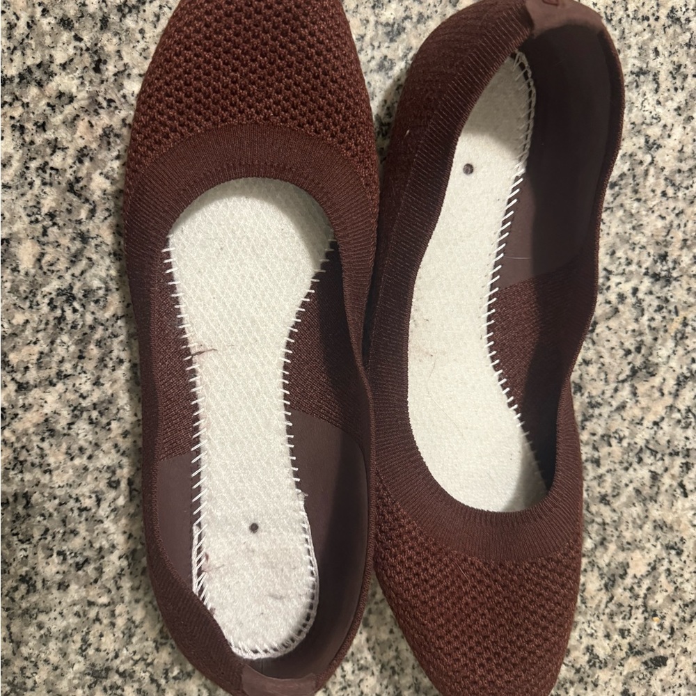 Allbird Tree Breezer Turtle Shell With Brown Soles Women's Size  10